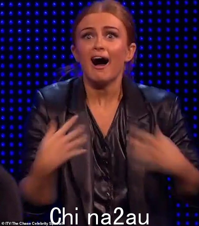 惊喜!当 Max 在周日的 The Chase Celebrity Special 剧集中“求婚”时,Maisie 惊呆了