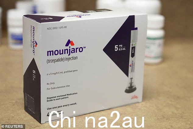 一项试验表明,以 Mounjaro 品牌销售的糖尿病药物 tirzepatide 导致肥胖或超重的参与者平均减重超过 34 磅(15 公斤)