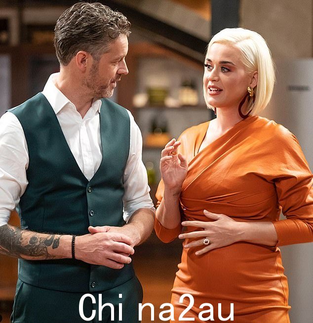 Jock Zonfrillo 和 Katy Perry 在 MasterChef Australia