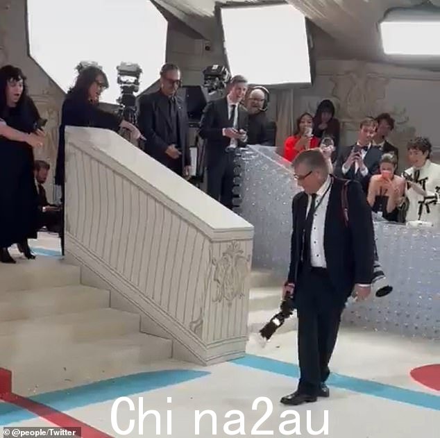 一个令人不安的时刻:可悲的是,摄影师不小心踩到了这只小动物,结束了它短暂的名声