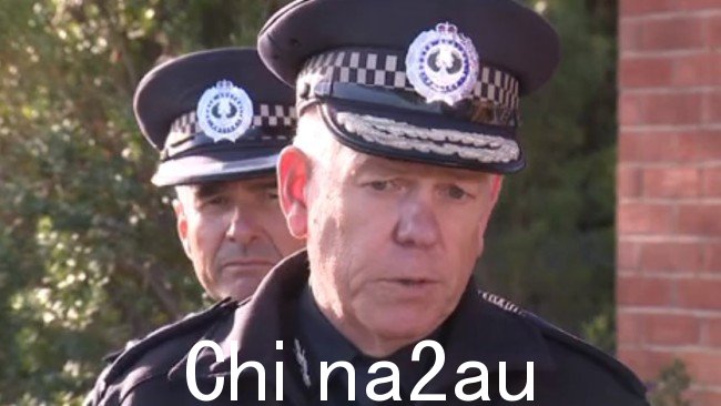 警务专员格兰特史蒂文斯在高风险事件发生后向记者分享了最新情况,称这是工作的“悲惨现实”。图片:已提供