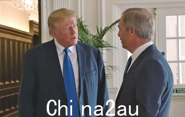 特朗普在采访中还抨击现任美国总统拜登没有参加加冕礼
