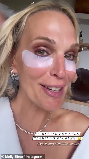 努力工作:Molly于上月底4月25日正式推出了她的品牌YSE Beauty,并为消费者提供了多种护肤产品