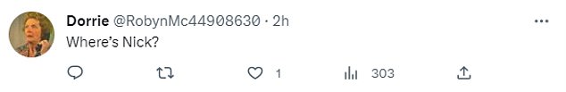 眼尖的 Twitter 用户很快就注意到 Cave 没有出现在合影中