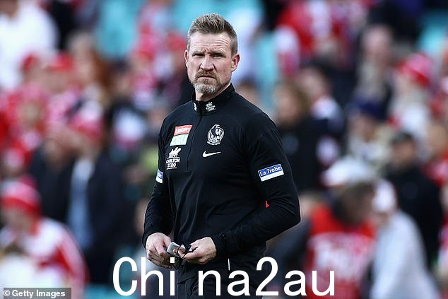 前 Collingwood 冠军球员和教练 Nathan Buckley 责备喜鹊球迷,称他们是“偏执狂”,因为他们嘘这位本土超级巨星” class=