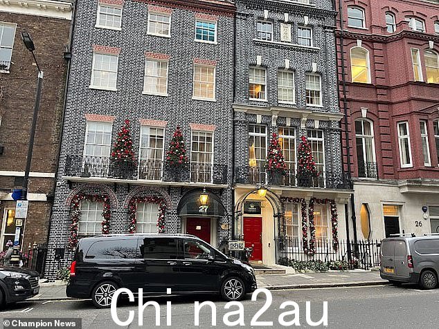 Aspinall's Curzon Street 赌场,许先生于 2016 年 2 月在那里度过了一个昂贵的夜晚。该俱乐部对他醉酒无法赌博的说法提出异议