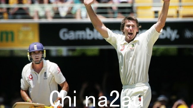 Glenn McGrath 继续成为澳大利亚最受赞誉的板球运动员之一,他的名字有 563 个三柱门。图片: Phil Hillyard/澳大利亚新闻集团