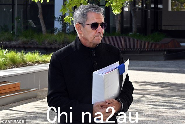 ACT DPP Shane Drumgold(周三调查外的照片)正在接受审判调查