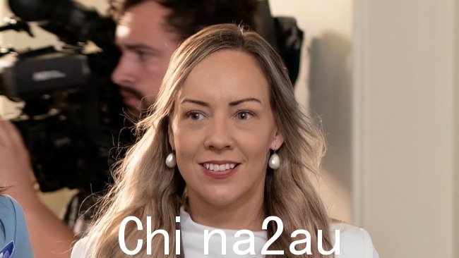 Moira Deeming 盟友和第一任自由党议员 Renee Heath 在周五的会议上被剥夺了她的党委书记职务。图片:NCA NewsWire / Luis Ascui
