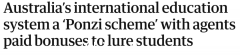 我交了10万学费，承诺毕业年收入六位数。澳洲留学中介骗局被曝光（图）