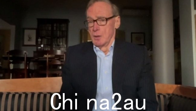 Bob Carr 警告澳大利亚未来与美国的关系,他谴责他们的“不可靠”。图片:澳大利亚天空新闻” sizes=