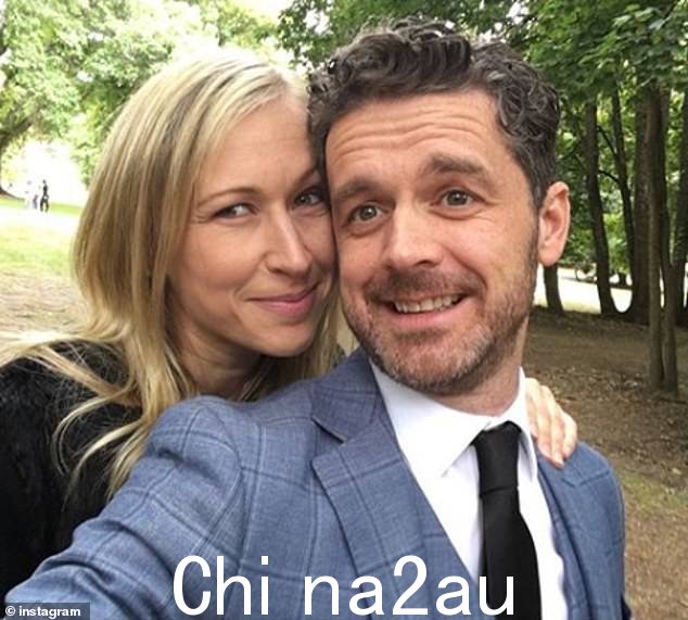 Jock Zonfrillo is pictured with his wife Lauren Fried