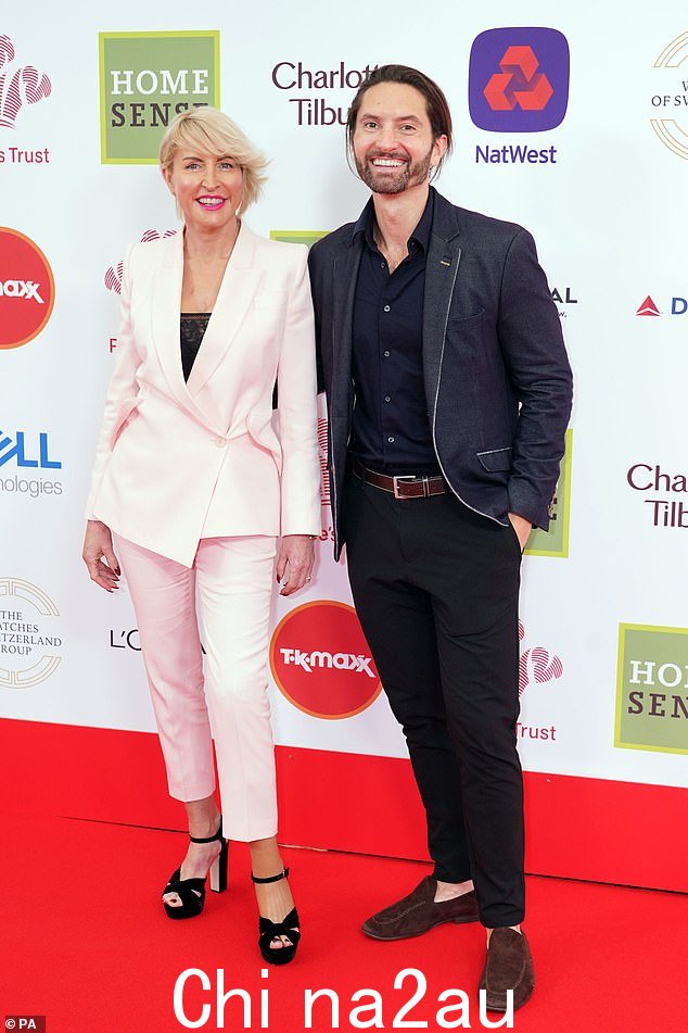 夫妇:Heather,之前与 Paul McCartney 结婚,与未婚夫 Mike Dickman 一起参加了活动