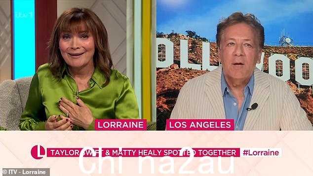 糟糕:Lorraine Kelly 在周三的今早节目中无意中说了一句“粗鲁”的话,结果脸都红了