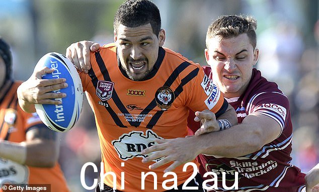 Souths superstar Cody Walker (left) played for Brisbane Easts Tigers and the club has launched a bid to be 18th NRL team
