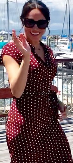 苏塞克斯公爵夫人穿着非常相似的裙子,在凯特之后不久穿