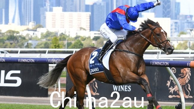 Zaaki 在去年的 Doomben 杯比赛中失利后,准备报复。图片:Vince Caligiuri/Getty Images