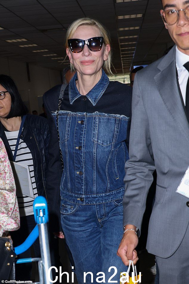 Happy: Cate 最近一次外出时显得精神抖擞