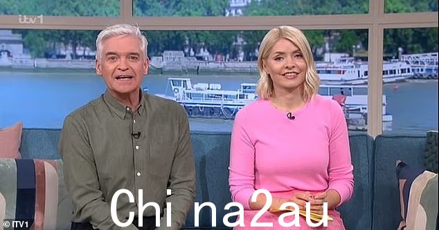昨天,Phillip Schofield 宣布他将立即离开今早