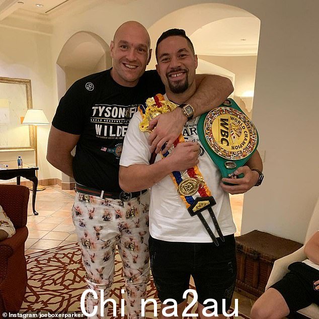 Fury,近年来与帕克建立了深厚的友谊,他说他和新西兰重量级人物'就像兄弟一样'