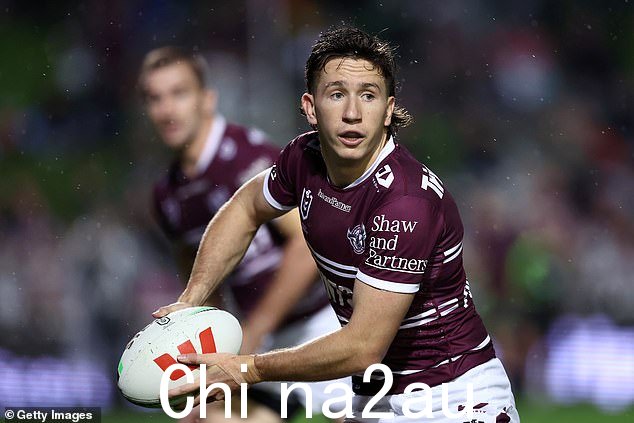 Cooper Johns 跟随他著名的父亲和叔叔进入了 NRL,目前正在为 Manly Sea Eagles 效力