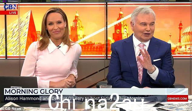 Furious:英国新闻早餐节目主持人还暗示 Holly Willoughby 在声称对 Phil 感到难过时是口是心非正在离开热门的 ITV 节目