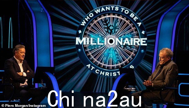 拳打脚踢:经过多年的争吵和争吵,皮尔斯摩根和杰里米克拉克森继续互相争吵,直到出现在谁想成为百万富翁? together