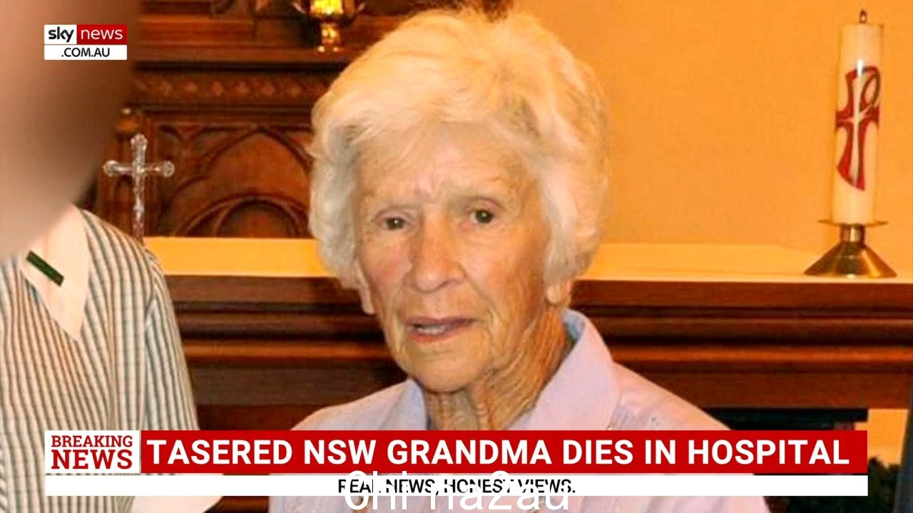 Tasered NSW 祖母 Clare Nowland死于医院