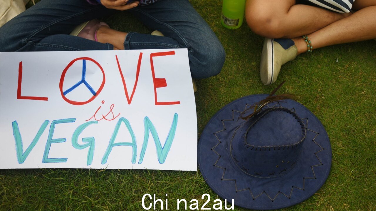 '不符合素食价值观':活动家呼吁农场' hug-a-goat' event