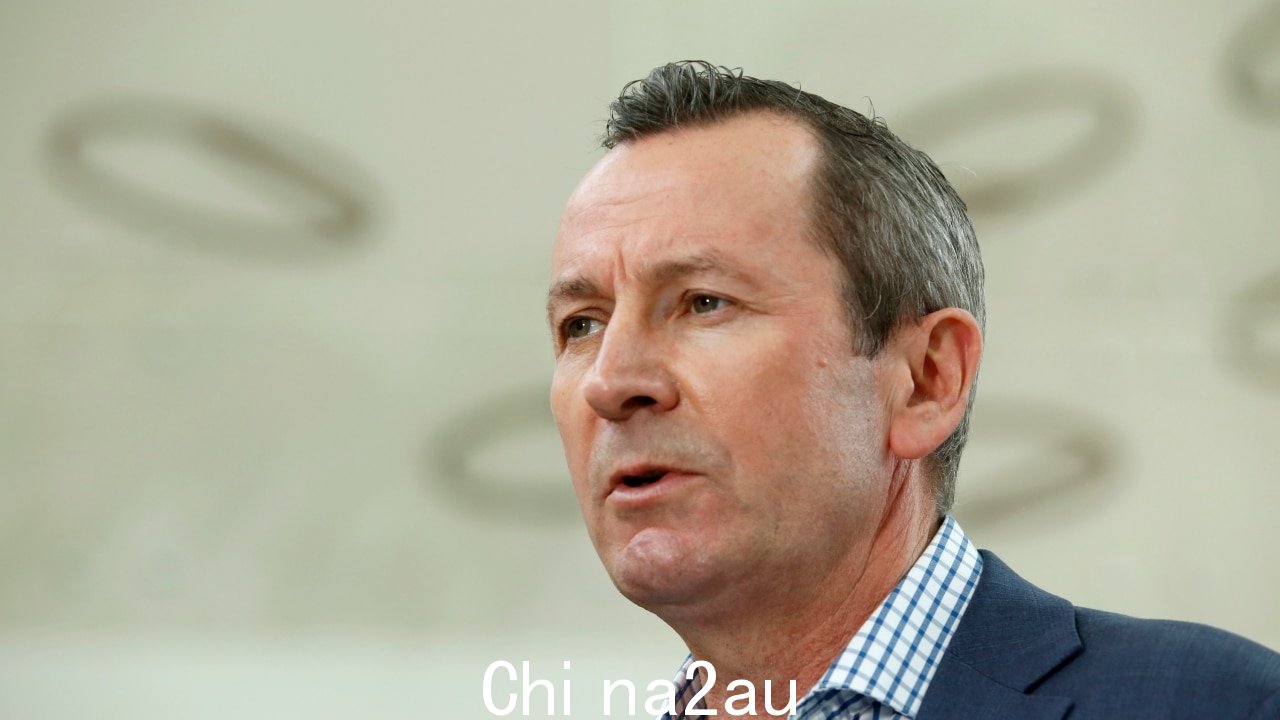 Mark McGowan 有在宣布辞去西澳大利亚州总理职务后,他开玩笑说未来的努力。图片:NCA NewsWire /Philip Gostelow