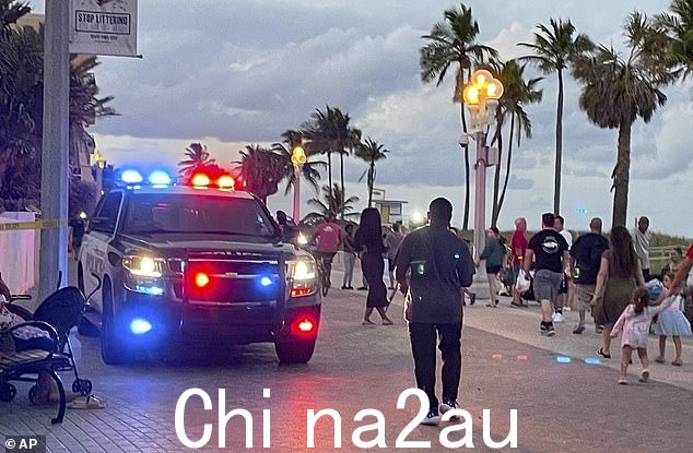 好莱坞警方周一晚上在两个团体之间的争执中爆发枪击事件后对枪击事件作出回应