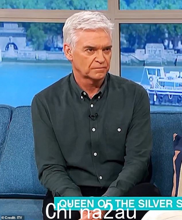 Phillip Schofield 的行为是世界上保存最完好的秘密之一showbusiness