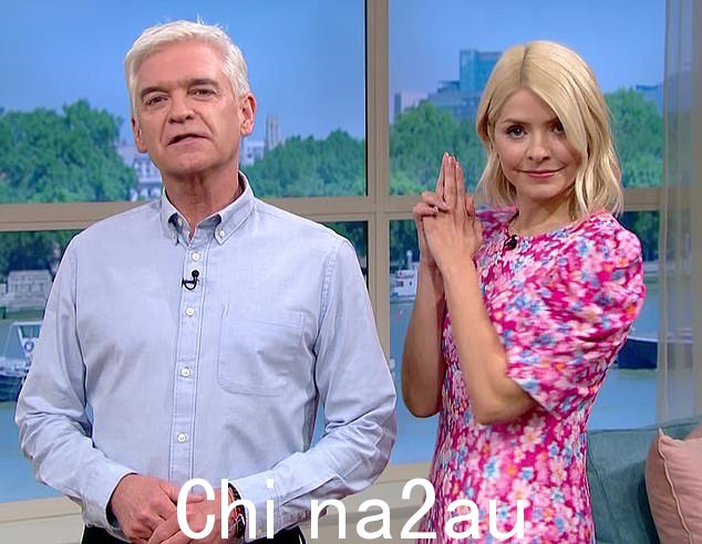 Eamonn Holmes 呼吁 Holly Willoughby 跟随她名誉扫地的前联合主持人 Phillip Schofield '出门'