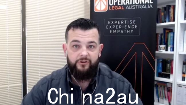 Operational Legal Australia 总监 Paul-Raymond James 在 Sky News Australia 上对 Ben Roberts-Smith 的诽谤案发表了看法星期四。图片:天空新闻澳大利亚
