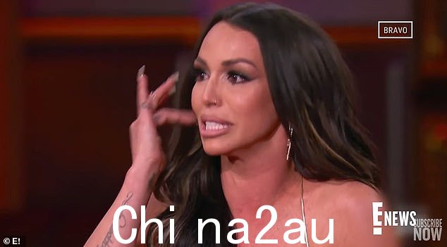 悲痛欲绝：Scheana Shay 抽泣着承认 Tom Sandoval 和 Raquel Leviss 之间的激烈恋情影响了她在周三爆炸性的 Vanderpump Rules 压轴秀上当妈妈的能力