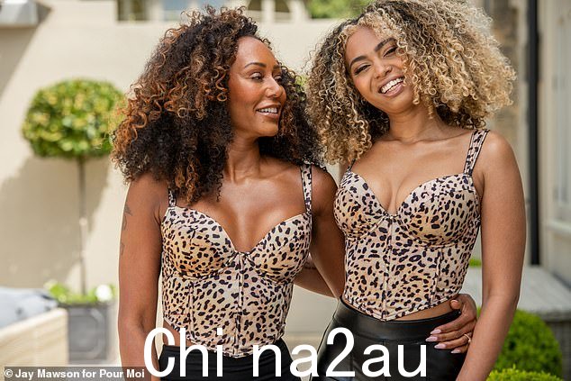 哇!Mel B 和她长得很像的女儿 Phoenix 一起拍了一张炙手可热的新内衣照片,以进行身体自信活动