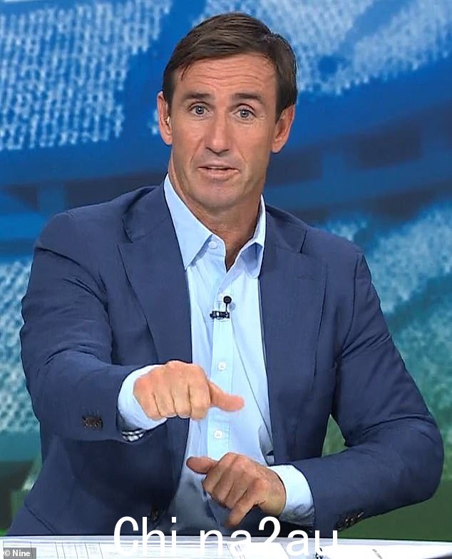 Matthew Johns 对 Queensland 在 Origin 中拥有重要时刻的能力的评论激怒了他的弟弟 Andrew(如图)