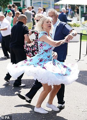 Couple dancing