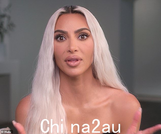 我给!Kim Kardashian 在星期三的 Hulu 卡戴珊剧集中处于守势