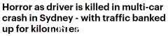 1死2重伤！悉尼华人区发生致命车祸，周边交通严重拥堵（视频/照片）