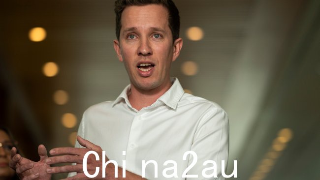 澳大利亚绿党 Max Chandler-Mather 部长就住房法案僵局向工党做出妥协。图片：NCA NewsWire / Martin Ollman