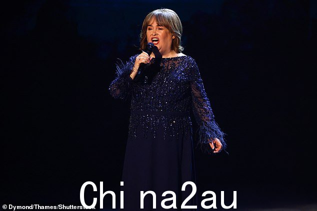健康:Susan Boyle 在英国达人秀决赛中出人意料地露面,但宣布她去年四月中风
