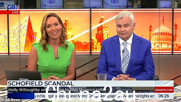 新的攻击:Eamonn Holmes 今天再次抨击 Phillip Schofield,坚称他不相信这位前 ITV 明星声称他在他四十年的职业生涯中只犯了一个错误