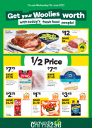 Woolworths 6月7日至6月13日打折，火腿片、奶酪、湿纸巾、猪肉包、早餐牛奶均半价（图）