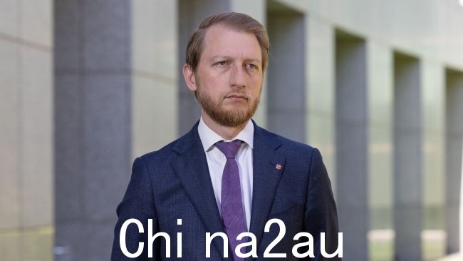 Senator James Paterson,一位影子部长和著名的对华鹰派人士表示,基廷“精神错乱”的表现要求阿尔巴尼亚政府做出回应。图片:NCA NewsWire / Gary Ramage