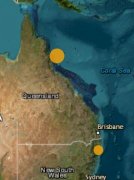 昨晚澳大利亚东海岸发生两次地震，新南威尔士州和昆士兰州均有震感（图）
