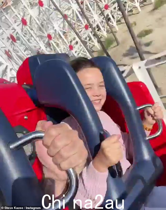 Courage: The rollercoaster has a 360 loop