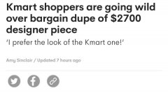 只需 249 美元！ Kmart“高仿”家具出圈，妥妥换2000多美元（组图）