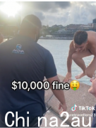 就因为游泳一次，澳洲男子被罚款10000美元！在澳洲，竟然有这么一条鲜为人知的规定！ （合影）
