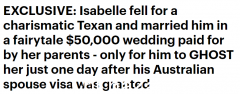 澳洲女子花百万办婚礼，老公却一夜跑了！回家后她傻眼了：什么都搬走了（组图）